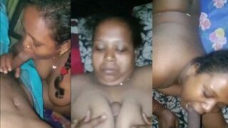Tante Tamil Ngesot Di Kamar, Ngocok Kontol Anak Tirinya Sampai Muncrat Dan Dia Telan Sampai Habis