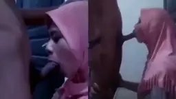 Pembantu Berjilbab Minta Digenjot Terus, Gak Puas-puas.