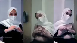 Viral! Cewek Hijab Camilla Bikin Geli Sendiri, Gerakan Manja Bikin Greget