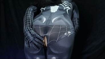 Cewek Tobrut Goyang Pantat Bahenol Pake Kostum Spiderman, Digaruk Tukang Becak Sampe Meringis, Bokep Indo Viral.