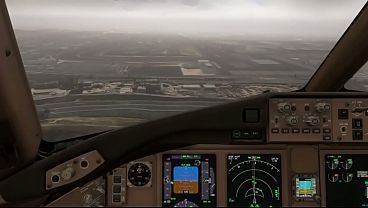 Turkish Airlines Boeing 777 Mendarat Di Istanbul, Bikin Basah Di Msfs2024!