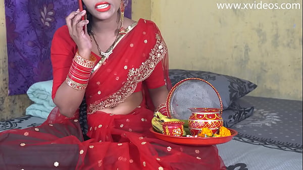 Tonton Istri Orang Lagi Crot Di Karwa Chauth, Desi India Hot Banget!