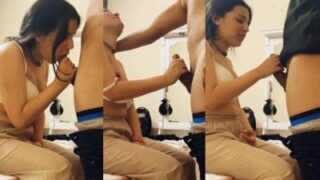 Gadis Mumbai Panas Ngewe Gebetannya Di Video Mms Desi, Crot Di Mulut