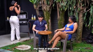 Ssst, Jangan Berisik! – Ibu Mertua Nakal Mainin Pacar Anak Perempuannya Di Belakang – Big Jackson & Lina Henao
