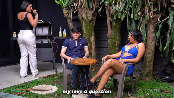 Ssst, Jangan Berisik! – Ibu Mertua Nakal Mainin Pacar Anak Perempuannya Di Belakang – Big Jackson & Lina Henao