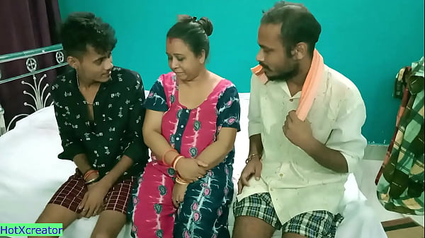 Aunty Hot Dan Nakal Ngeseks Threesome Terbaru!