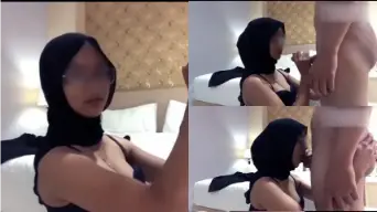 Nisa Mahasiswi Berjilbab Bikin Panas Part1
