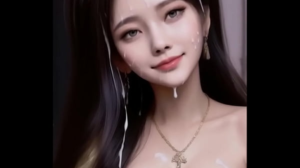 Cewek Cina Pake Hanfu Putih Kena Pancuran Air Mani, Senyum Malu-malu Sambil Basah Kuyup